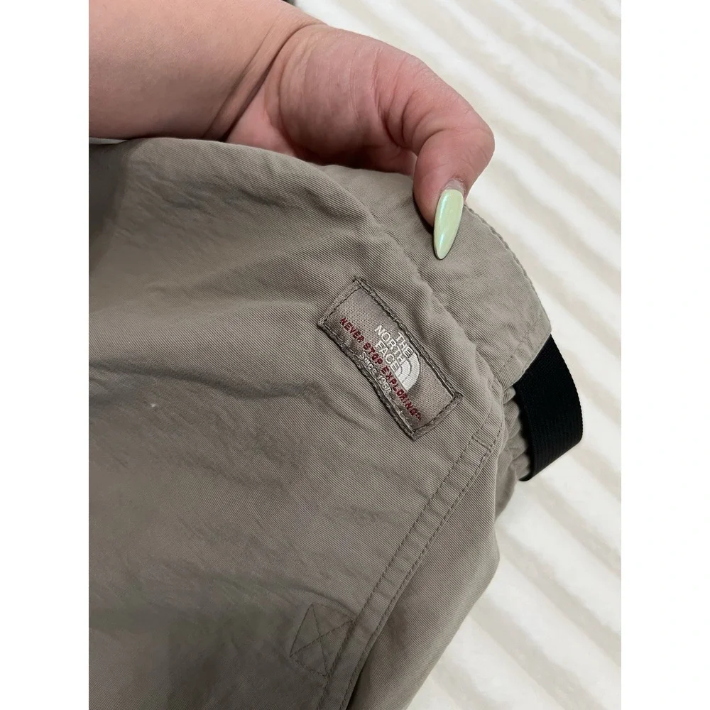The North Face Cargo Shorts Mens Beige Nylon Hiking Camping Outdoor  Size‎ L